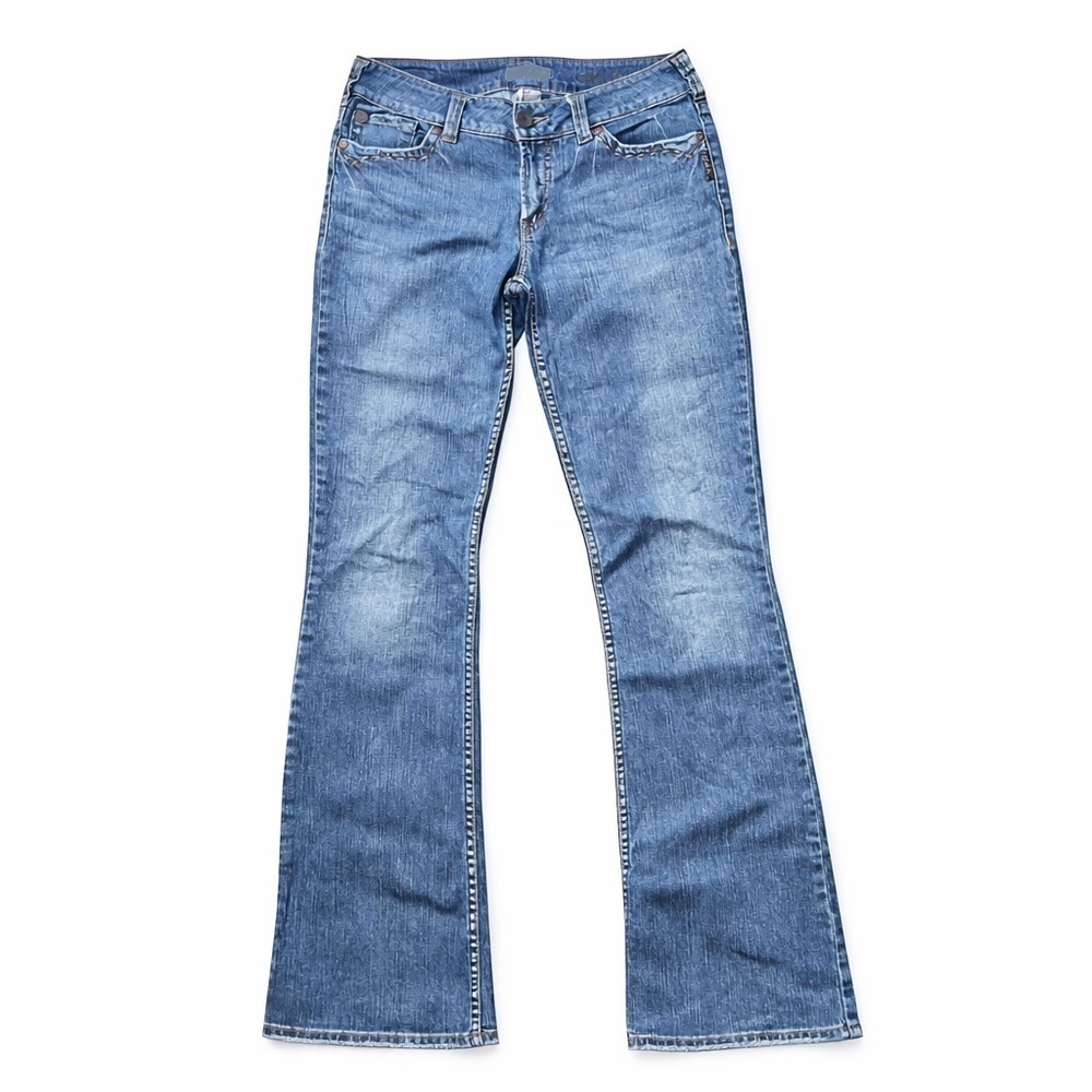 Silver Jeans Co. – Suki Surplus Bootcut Jeans
Size: W29 L34